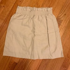 Khaki skirt